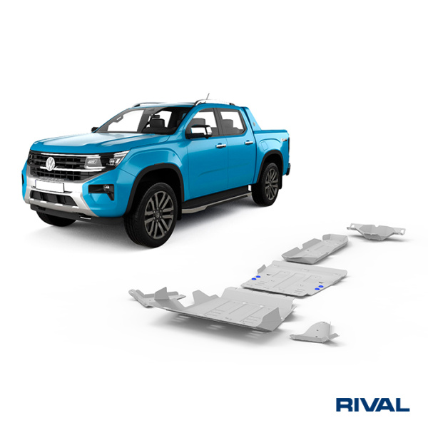 Skid Plates (Sets) Volkswagen Amarok 2010-2016; 2016-2020; 2 l. / diesel; 3 l. / diesel